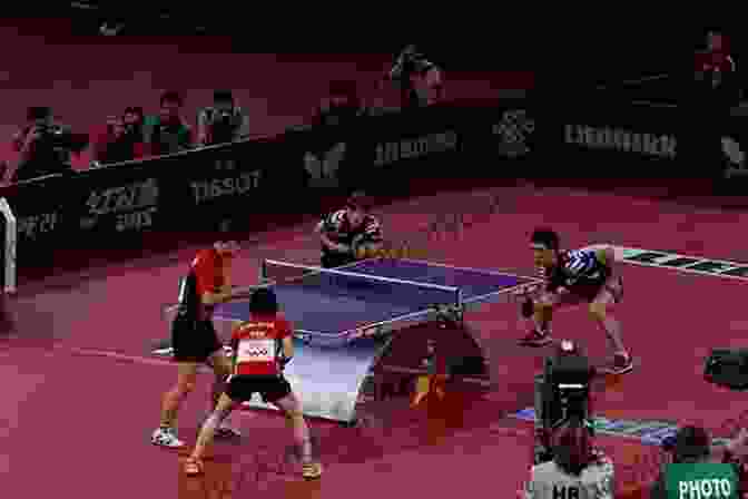 Two Table Tennis Players Engaging In A Tactical Match TABLE TENNIS 101: BEGINNERS GUIDE FOR TABLE TENNIS SERVES STROKES AND MANY MORE