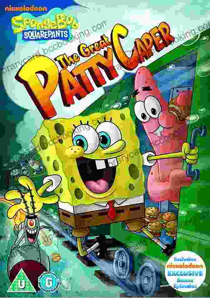 Vibrant And Eye Catching Cover Of 'The Great Patty Caper' With SpongeBob And Patrick In An Epic Food Fight The Great Patty Caper (SpongeBob SquarePants)