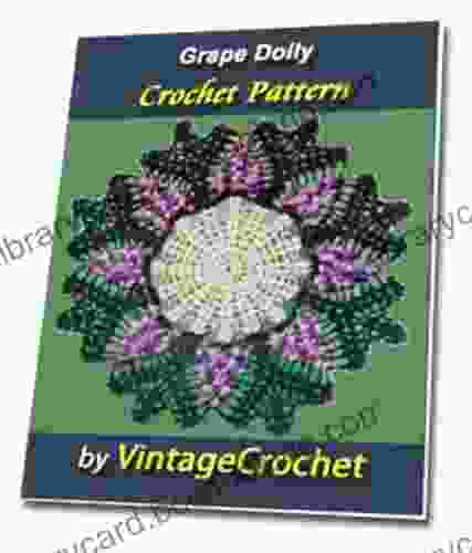Grape Doily Vintage Crochet Pattern