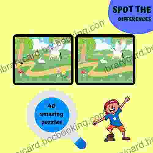 Spot The Differences 40 Amazing Puzzles: Stay Home Guessing Games For Kids And Adults