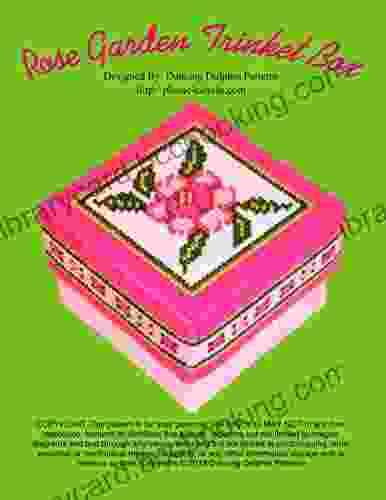 Rose Garden Trinket Box: Plastic Canvas Pattern